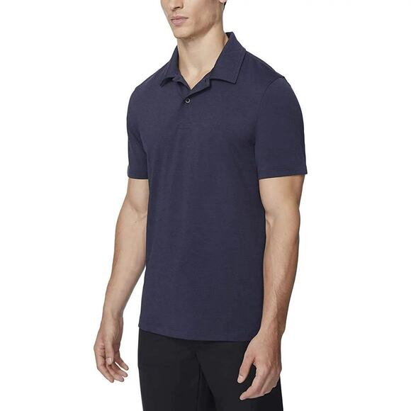 NWT 32 Degrees Lightweight Blue Polo Shirt Small - Picture 1 of 7